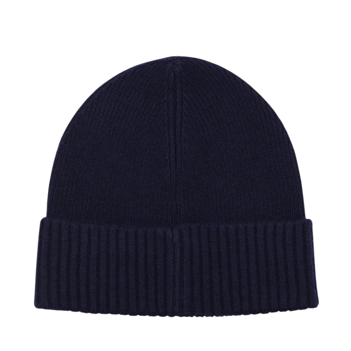 Cashmere Blend Beanie - Navy