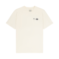 Back Print T-Shirt - Egret