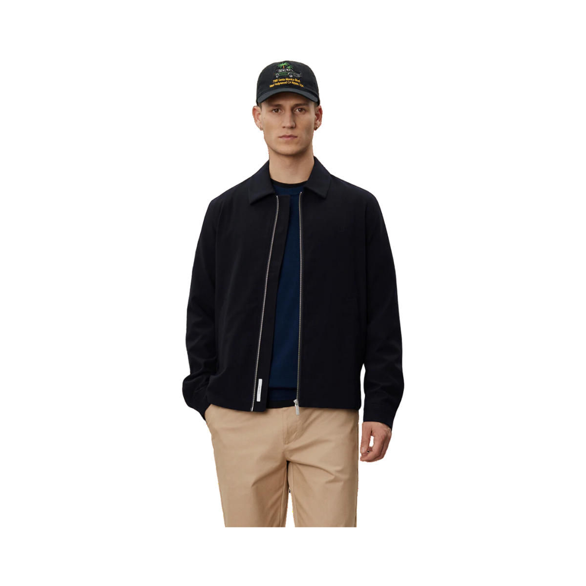 Como Coach Twill Jacket - Navy