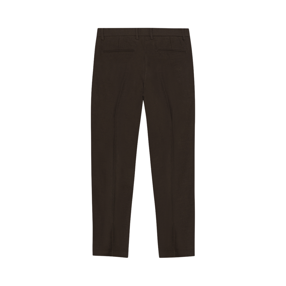 Brushed Twill Reg Suit Pants - Molé Brown "32