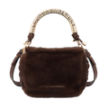 Small 1981 Hair Shoulder Bag - Brown