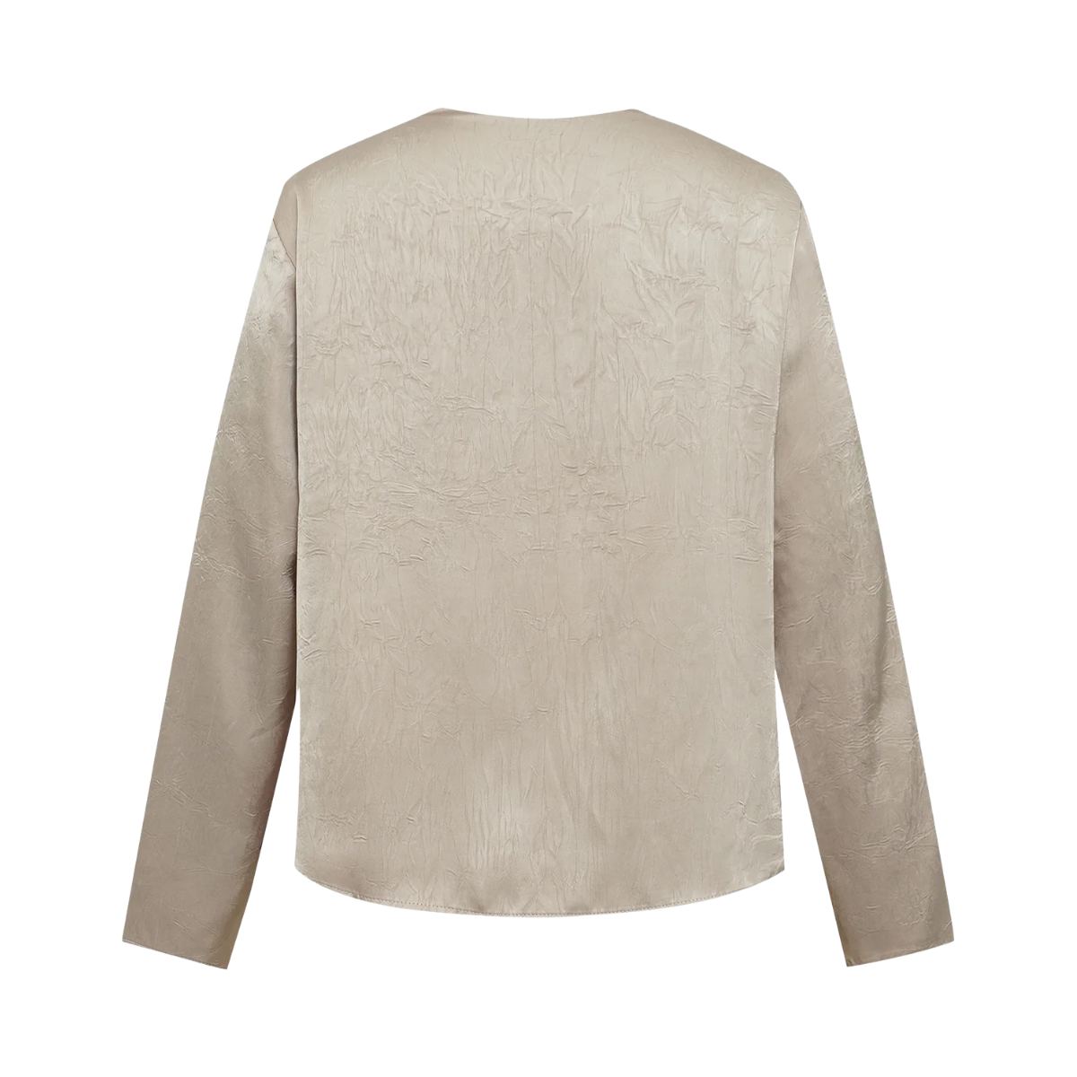 Sinda Drape Blouse - Champagne