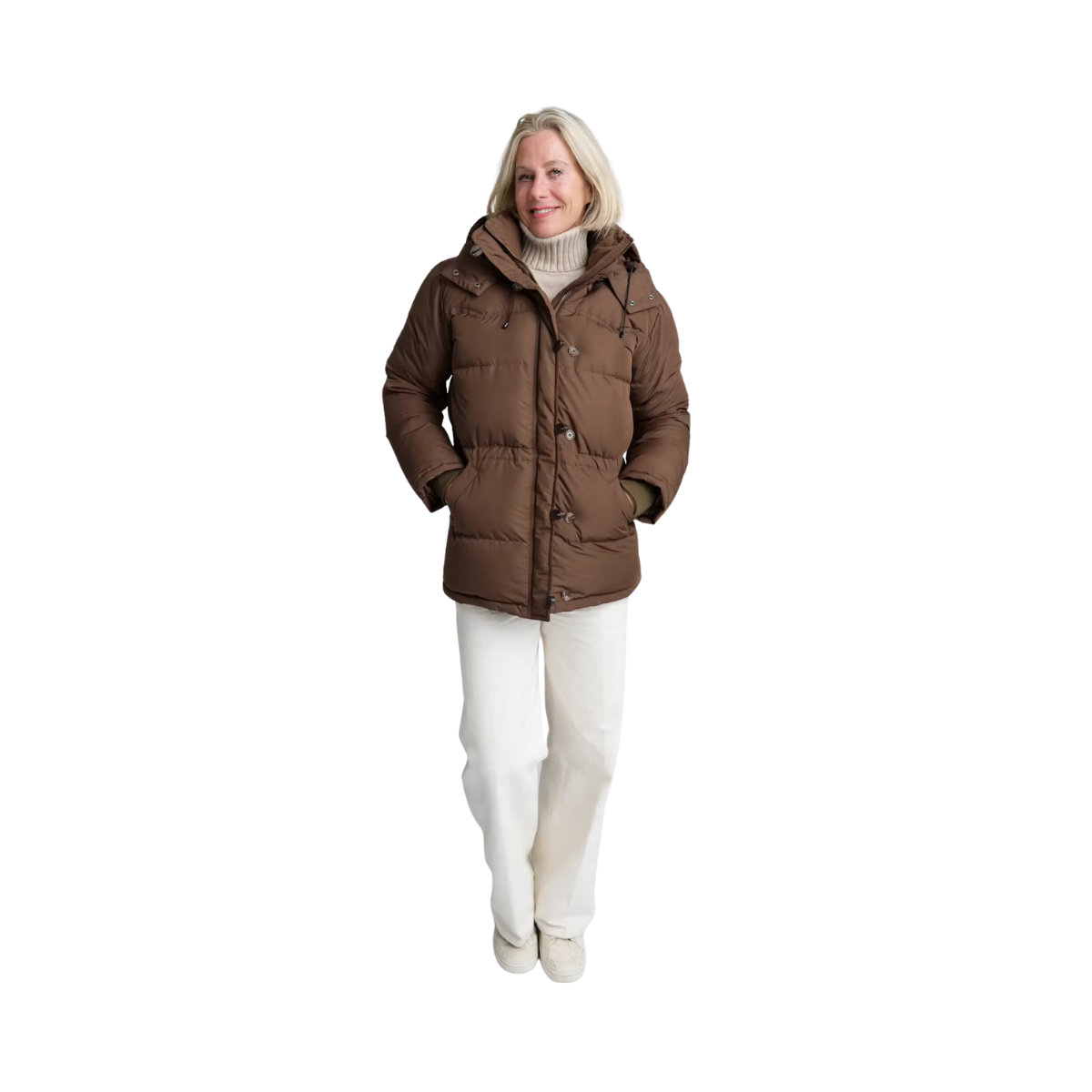 Alexandra Down Jacket - Coffee