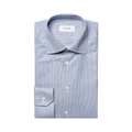 Fine Stripe Signature Twill Shirt - Blue