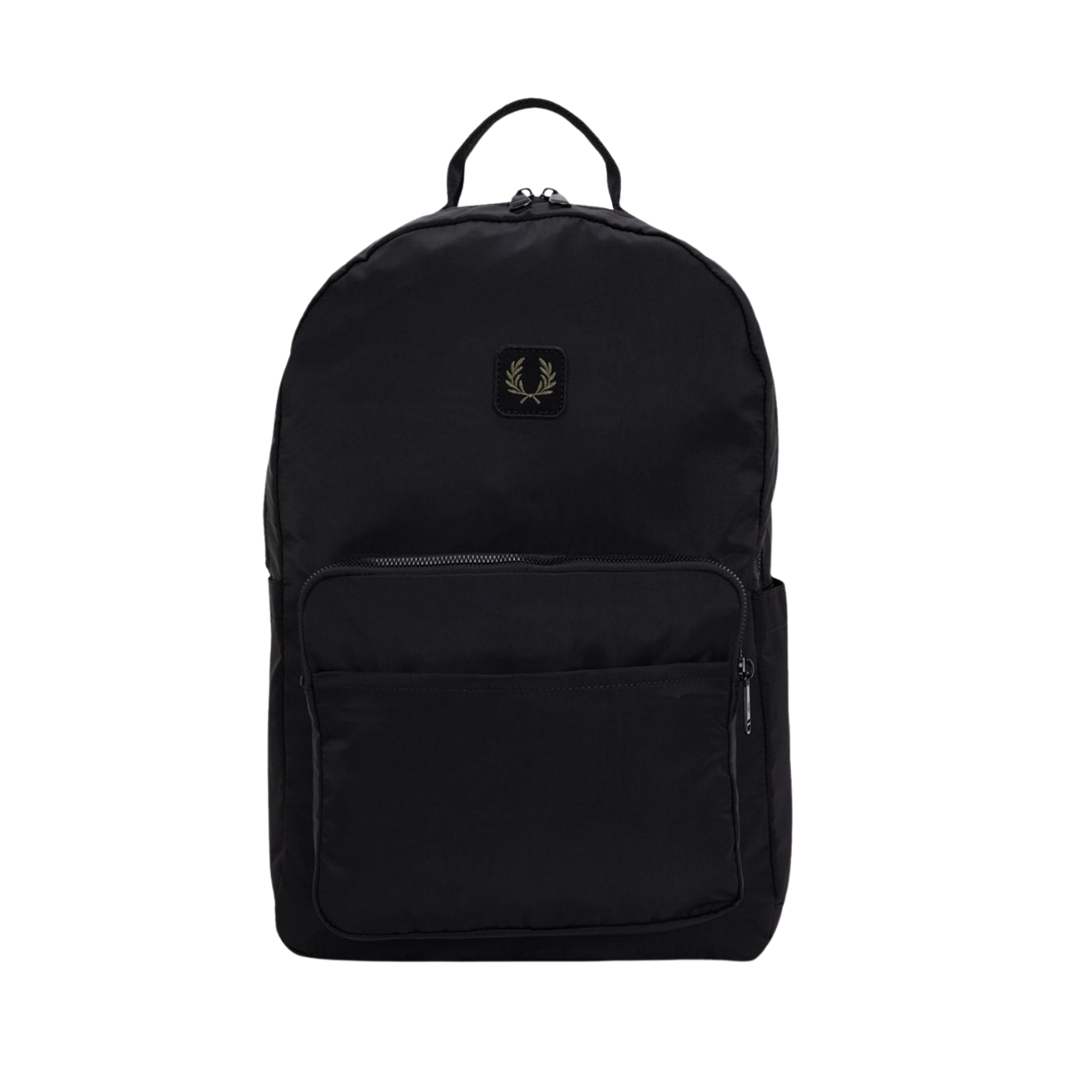 Crinkle Nylon Backpack - Black