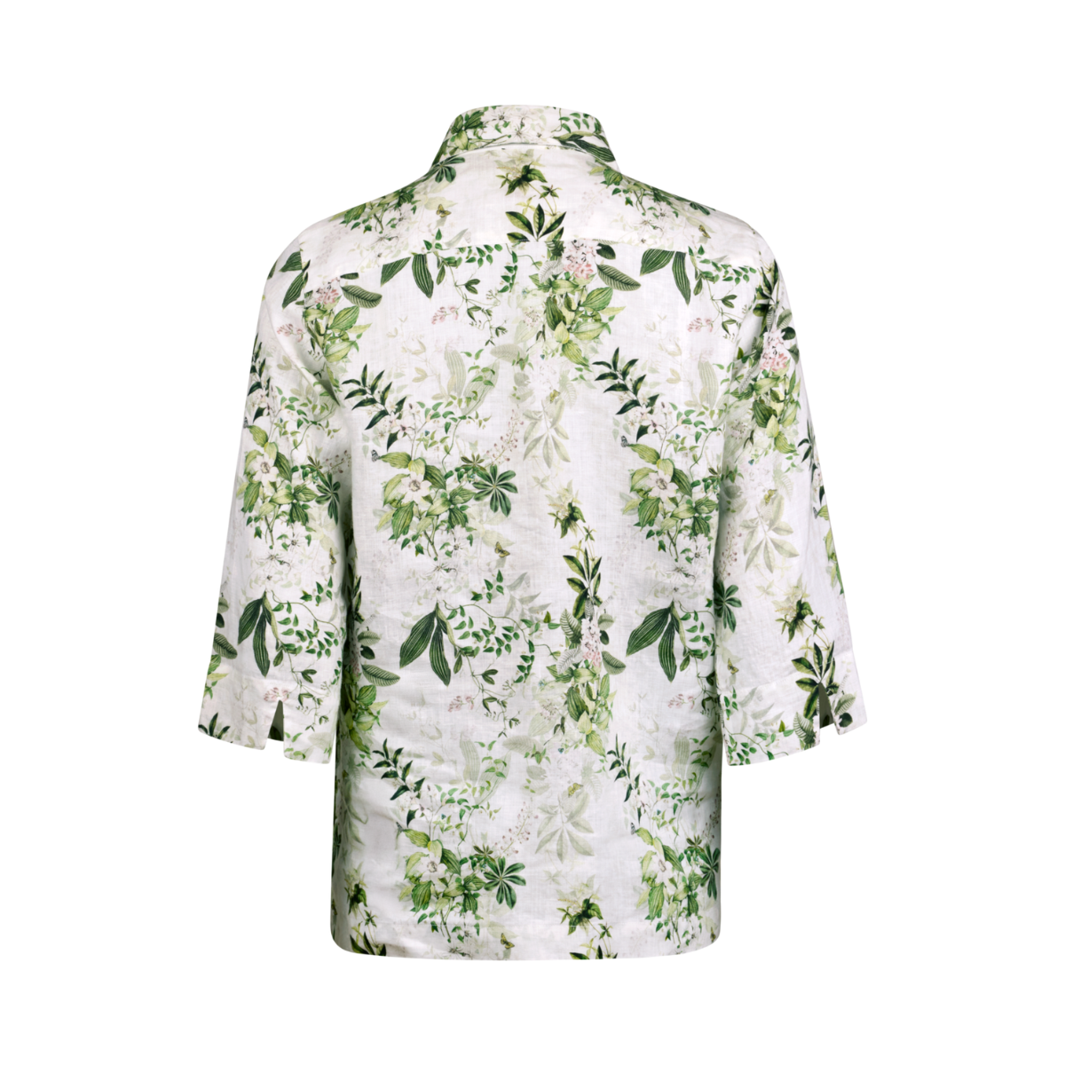 Stella popover shirt - Green pattern