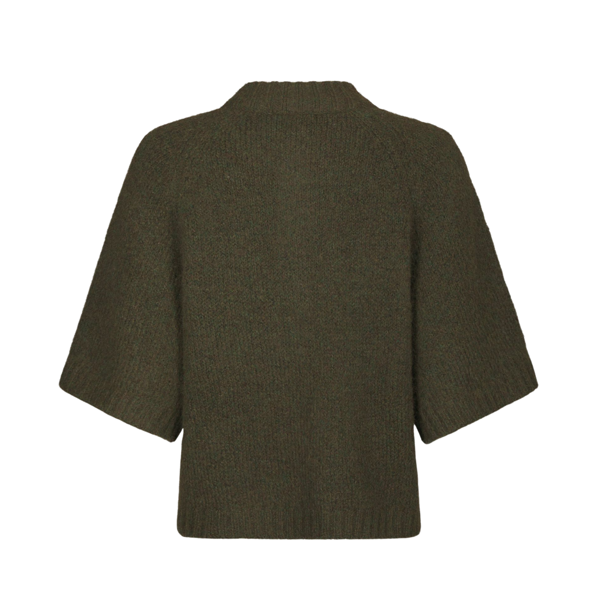 Benuta Fluffy Knit Cardigan - Army