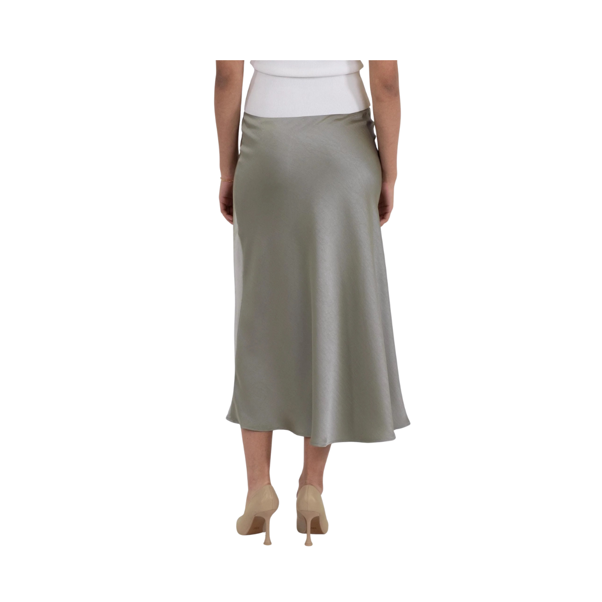 Bovary Skirt - Smoke Green