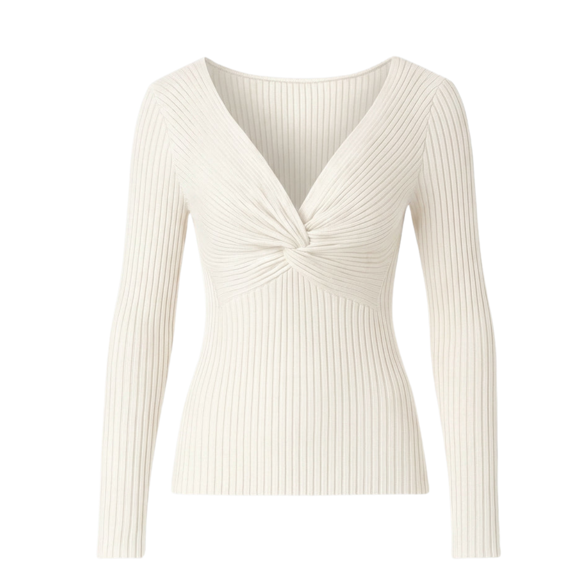 Polly Knit - Chalk White