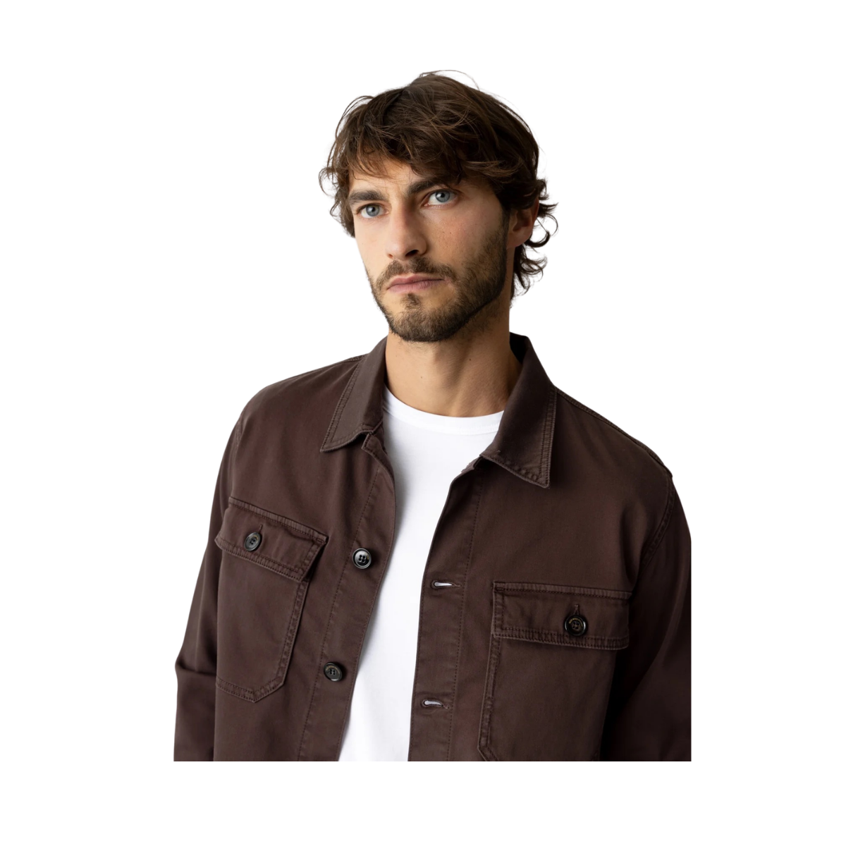 MMGMatteo Soft Overshirt - Black Coffee