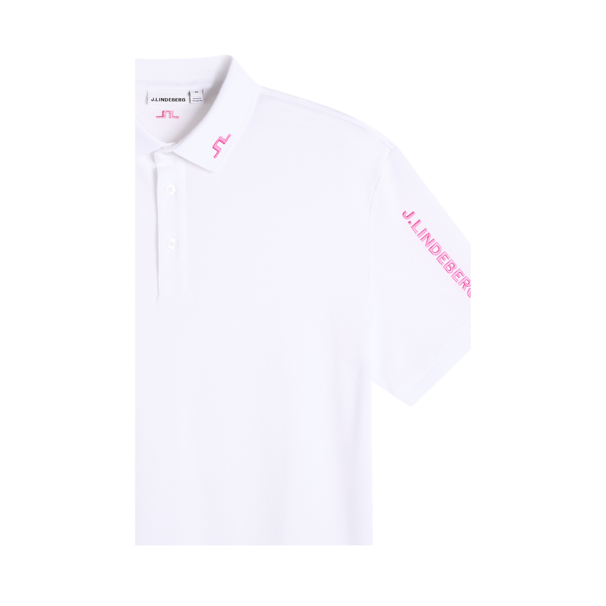 Tour Tech Pique Polo - White