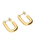 Earrings Rectangular - 1200 Gold