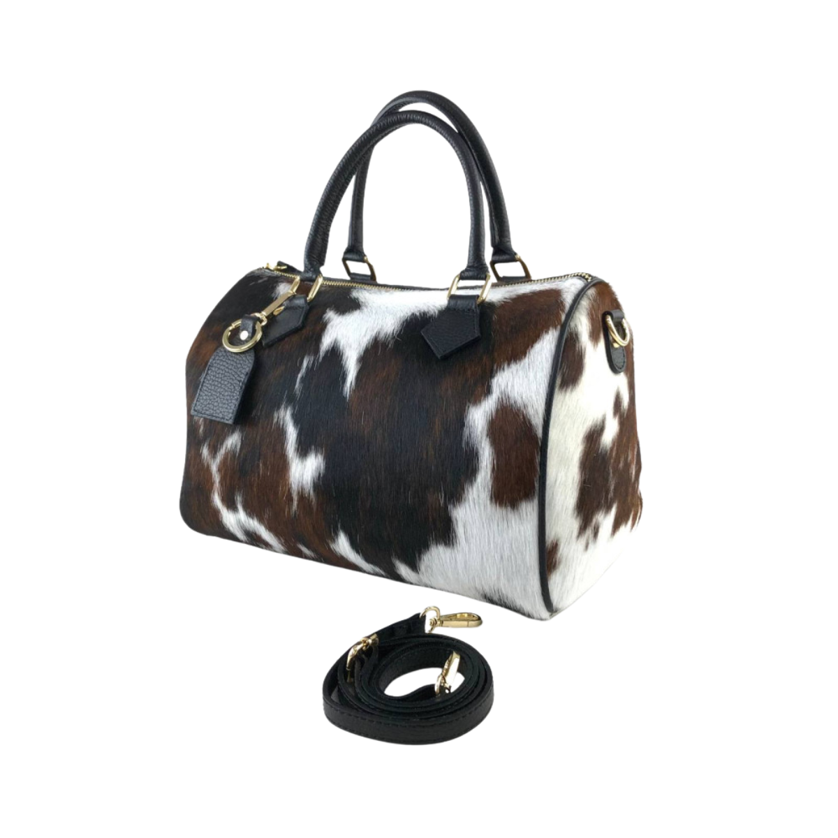 Lecce Cow - Dark Brown