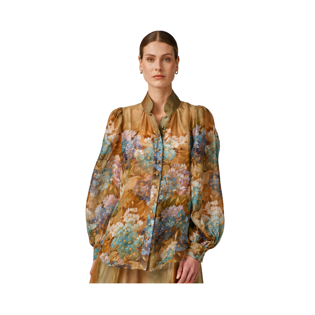 Organza Blouse - Multi