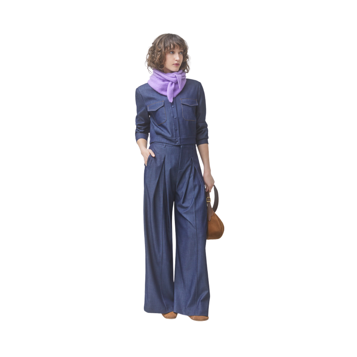 Blouse Lullaby - Bleu Brut