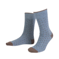 True Dot Ankle Sock - Sky Melange