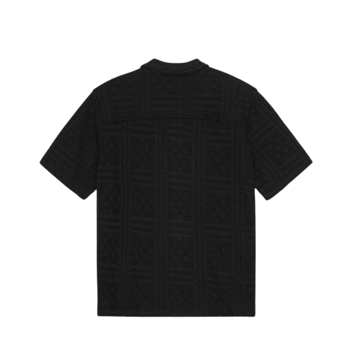 Hector Pointelle SS Shirt - Black