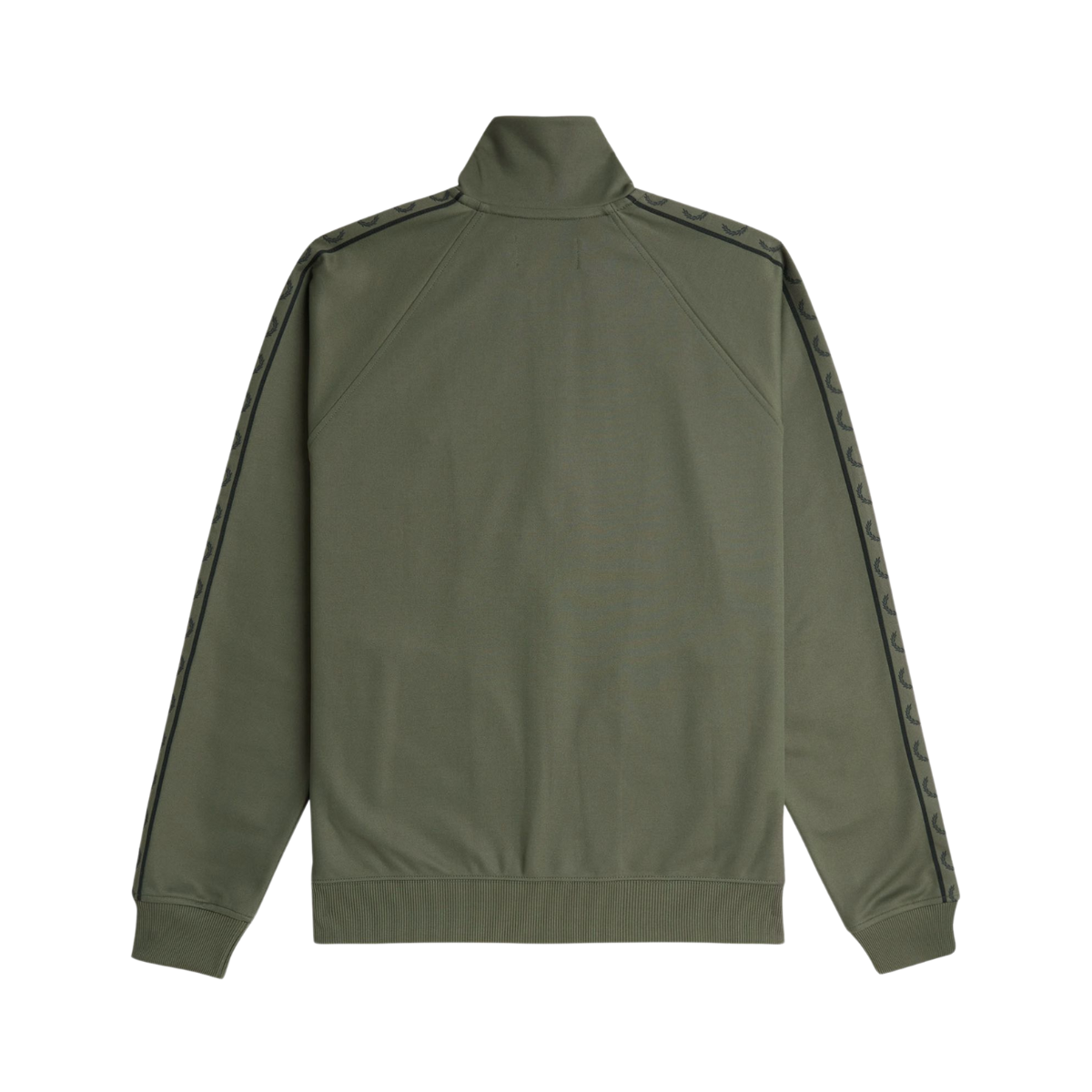 Contrast Tape Track Jacket - Green