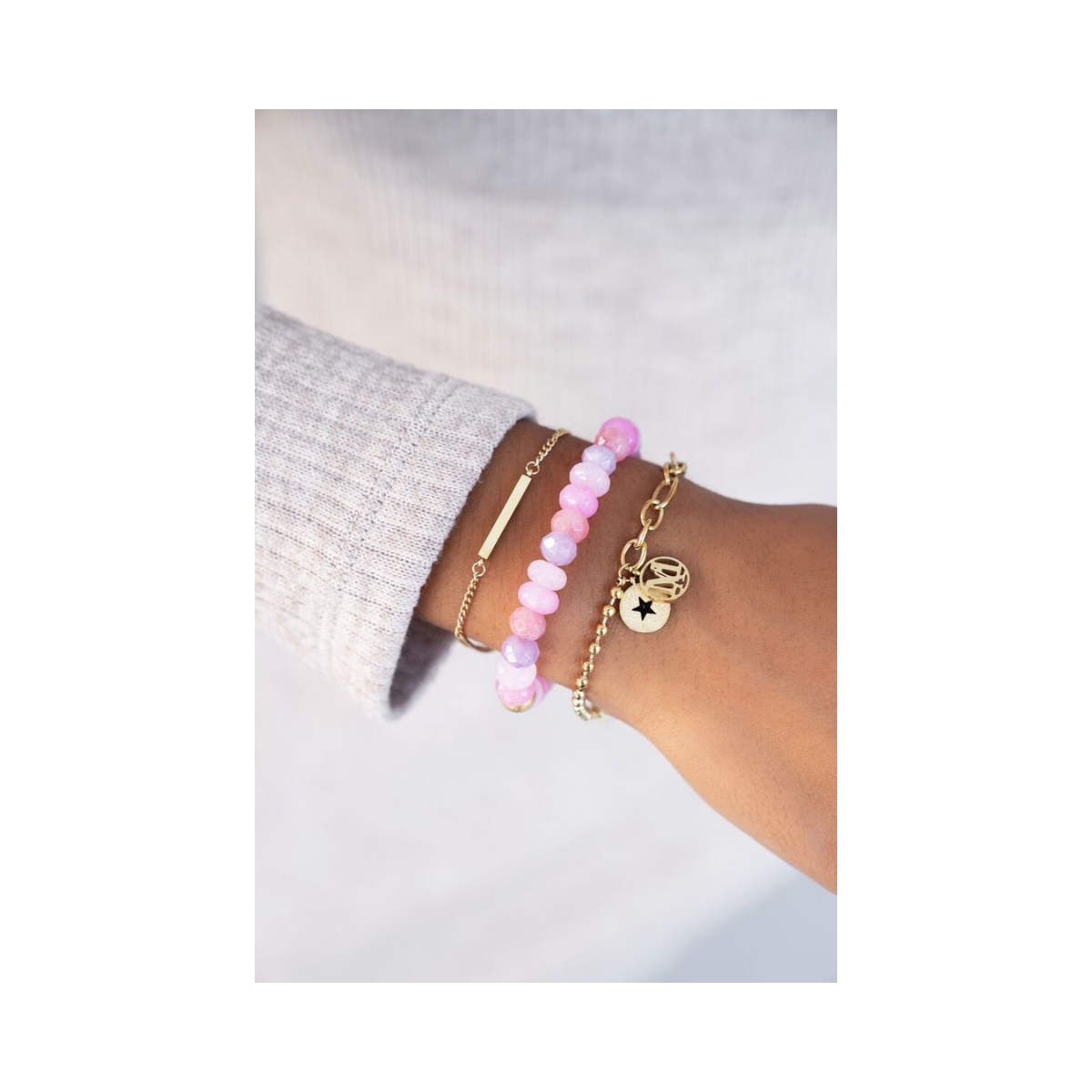 Bracelet bar - 1200 Gold