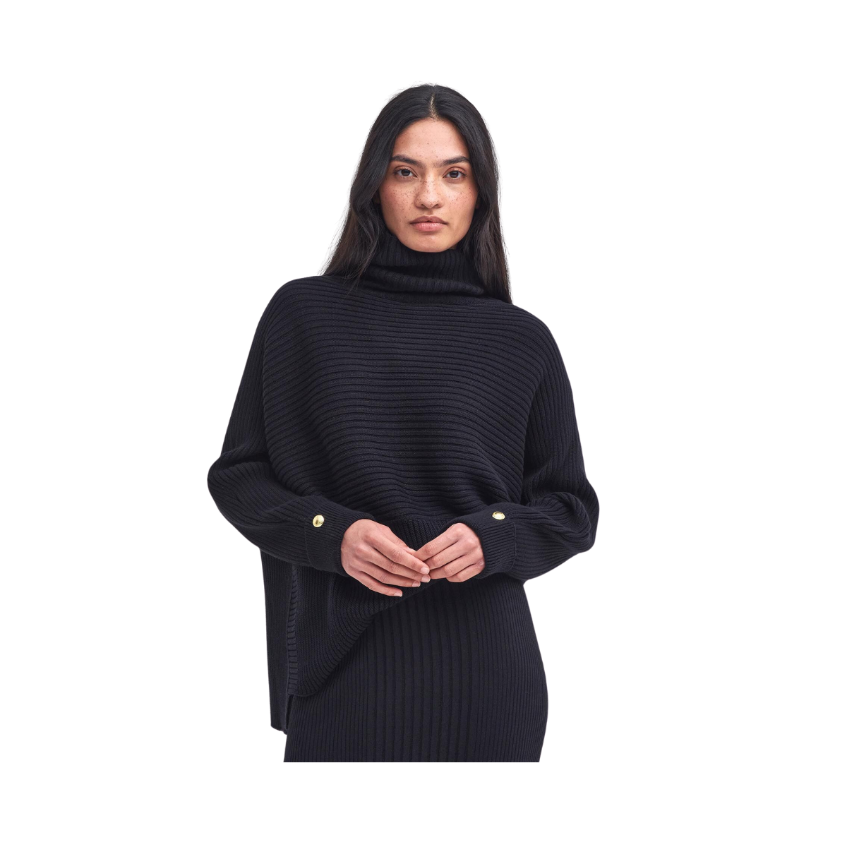 Roberta Knitted Jumper - Black