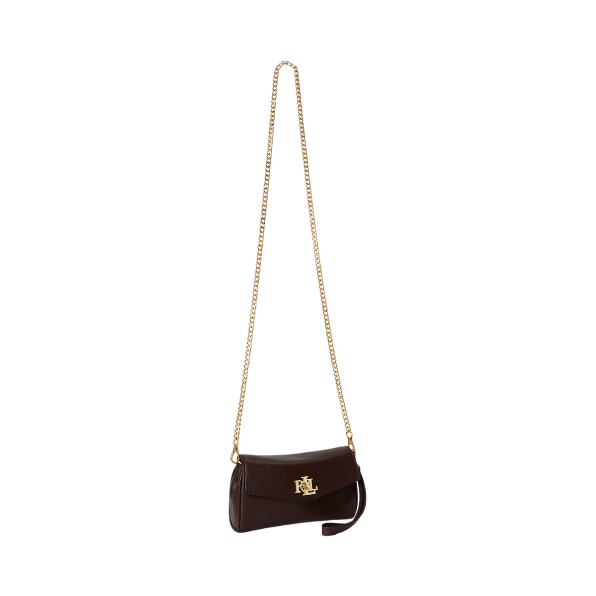 Wallet On A Chain Large - Chestnut Brown
