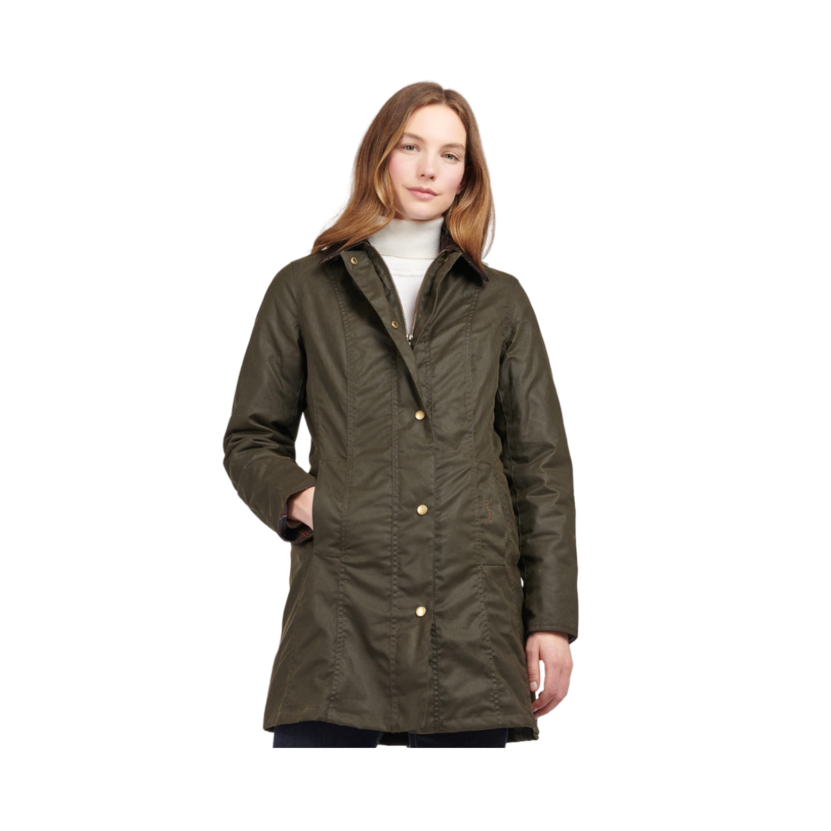 Belsay Wax Jacket - Green