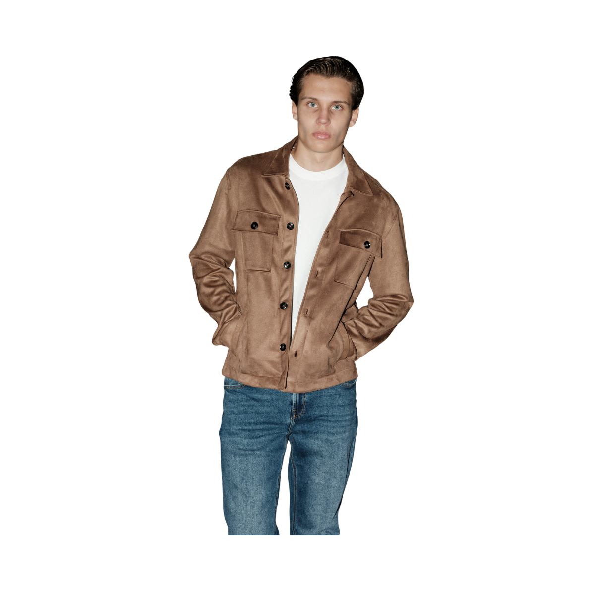 Denki Overshirt - Dusty Brown