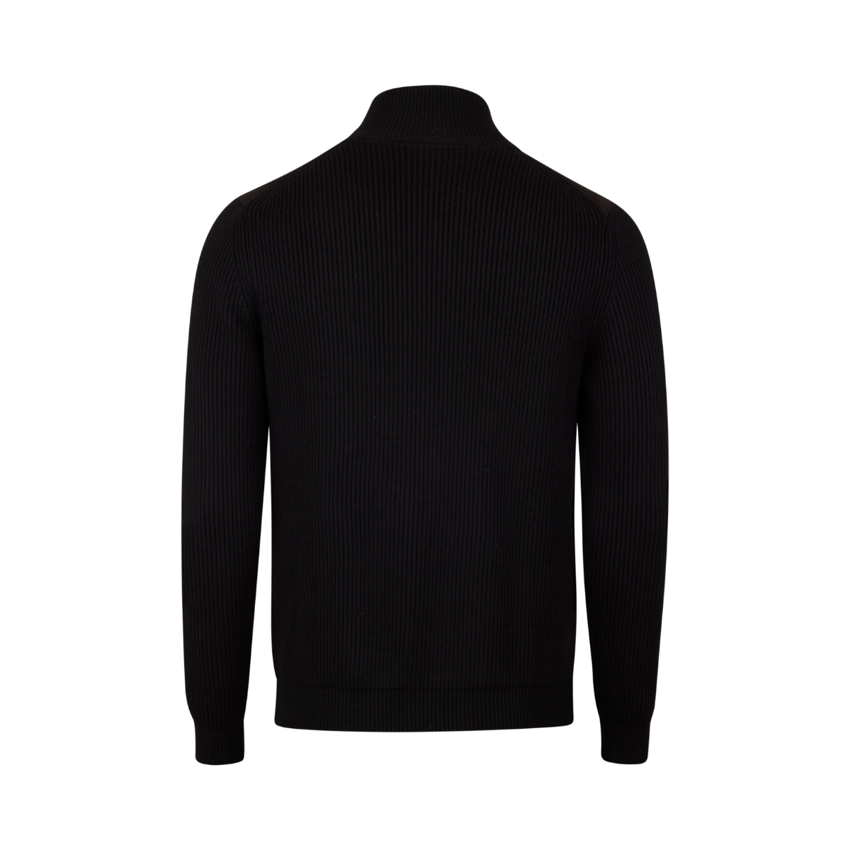 Cardigan Knitted Hybrid Buttoned - Black