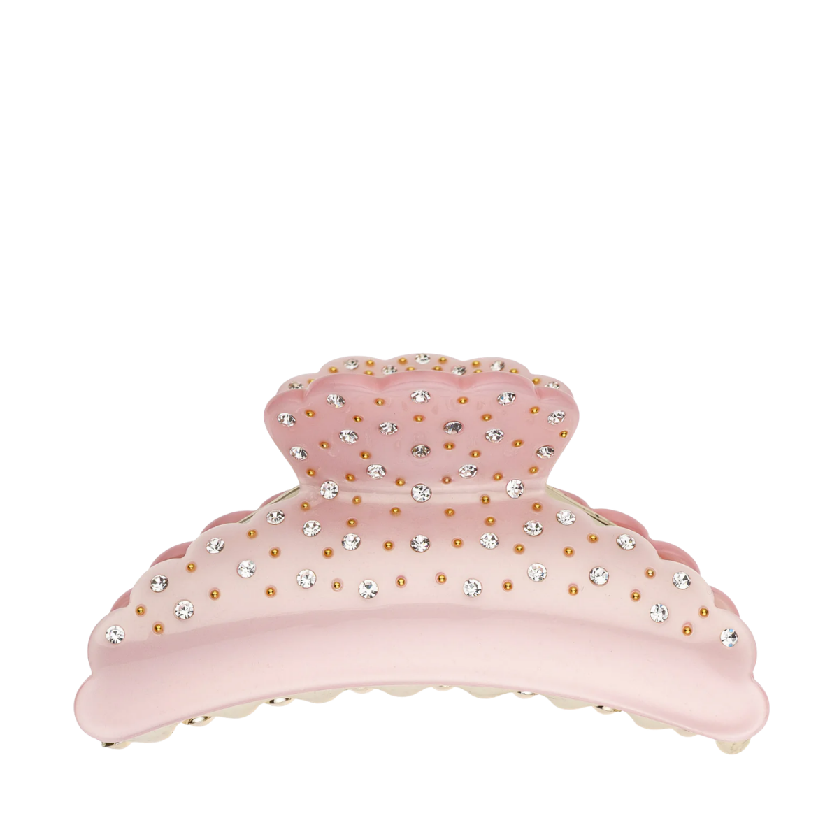 Crystal Hair Claw X Large - Cotton Candy