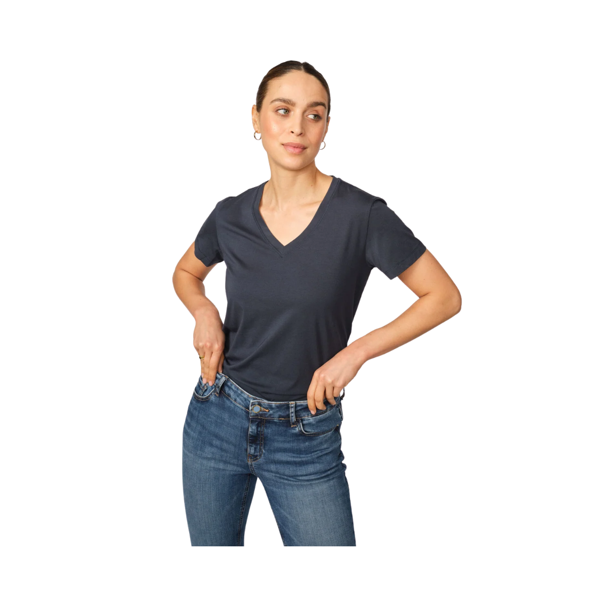 MMDala V-SS Basic Tee - Salute Navy