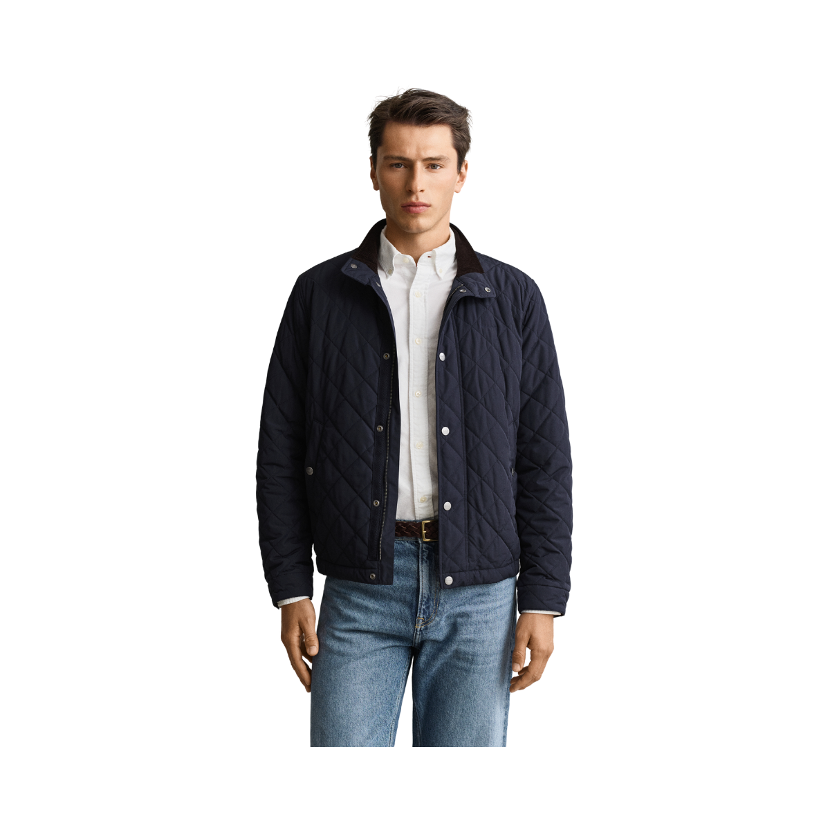 Quilted Jacket - Evening Blue