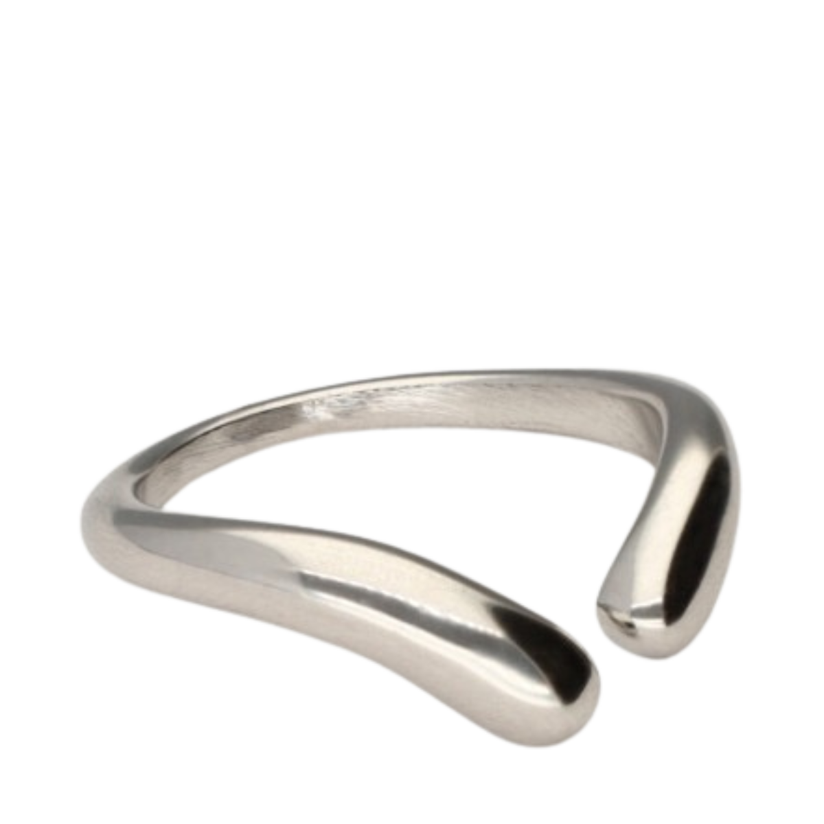 Ring open V shape OS - 1500 Silver