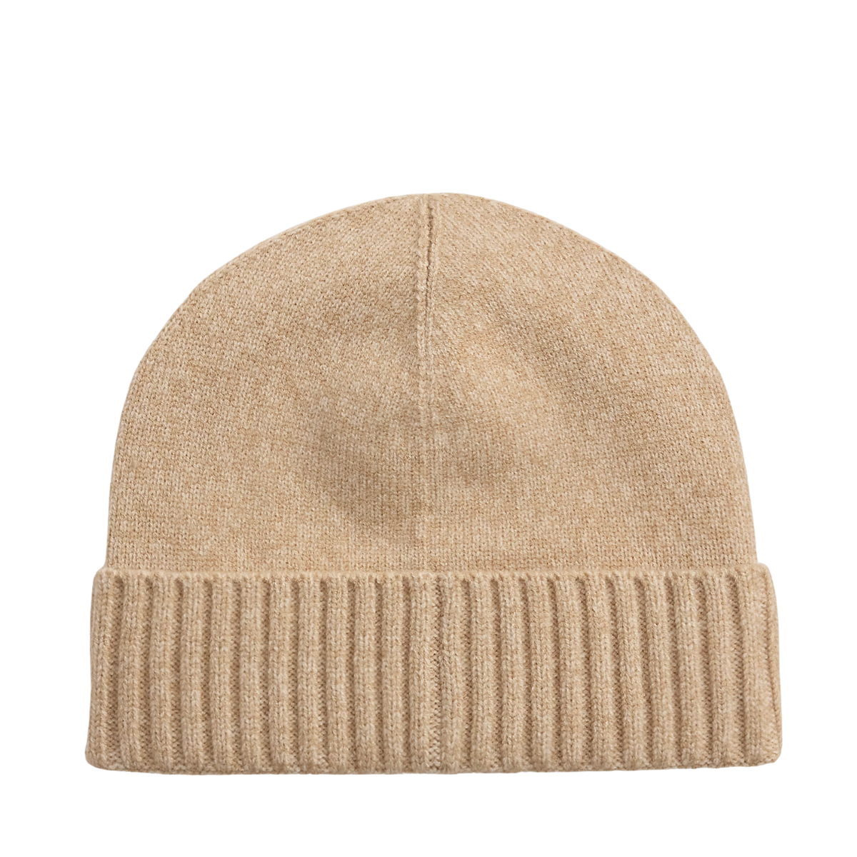Crest Knit Hat - Camel