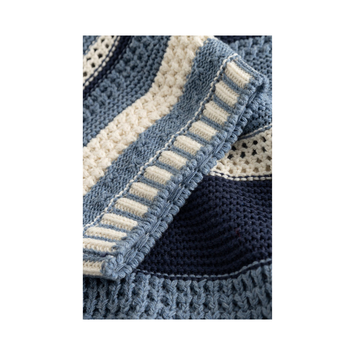 N-MARIAN KNIT - Daya Blue Stripe