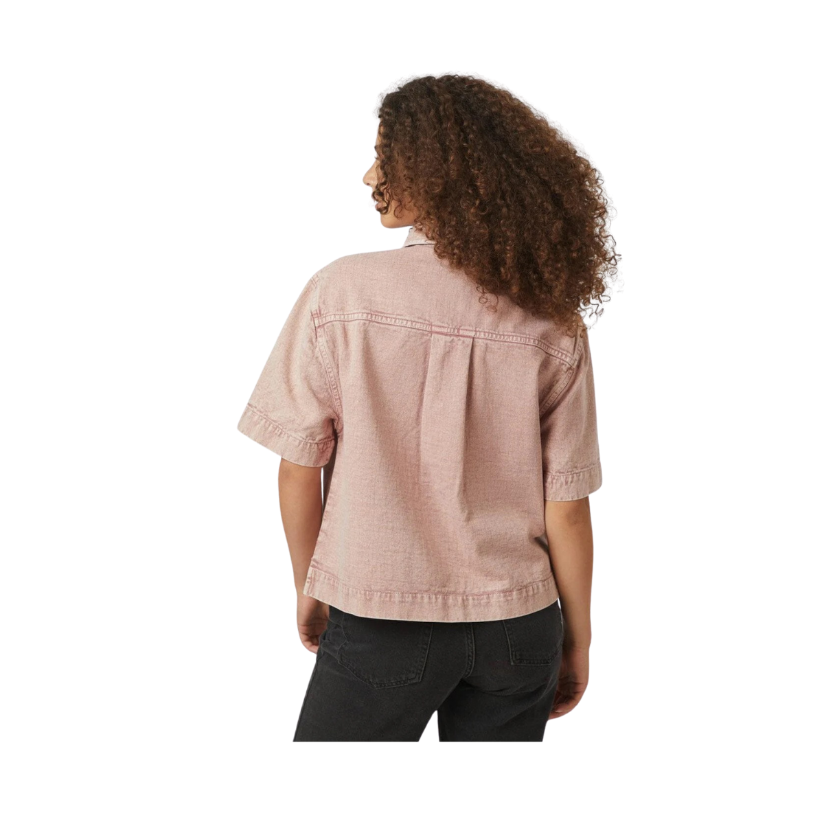Tiki Solid Shirt - Pink