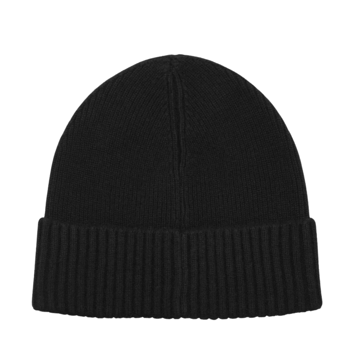 Cashmere Blend Beanie - BLACK
