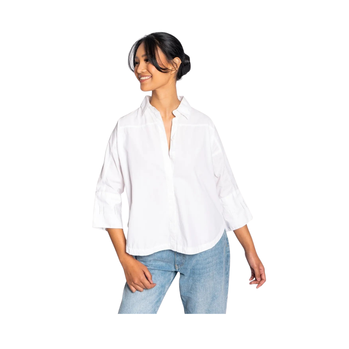 Arya Shirt - White Alyssum