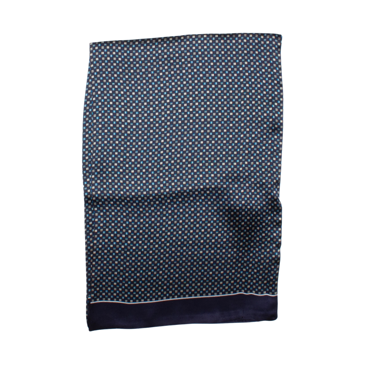Fole Silk Scarf - Blue