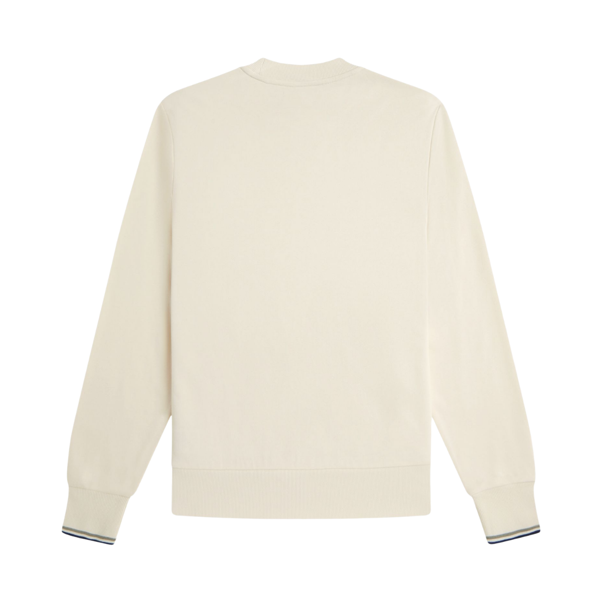 Crew Neck Sweatshirt - Ecru/Seagrass