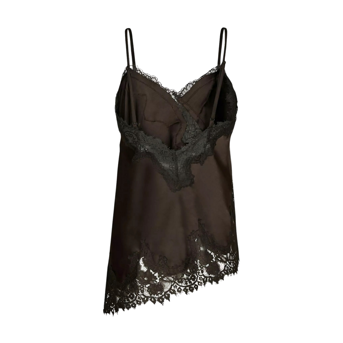 Viole Lace top - Dark Brown