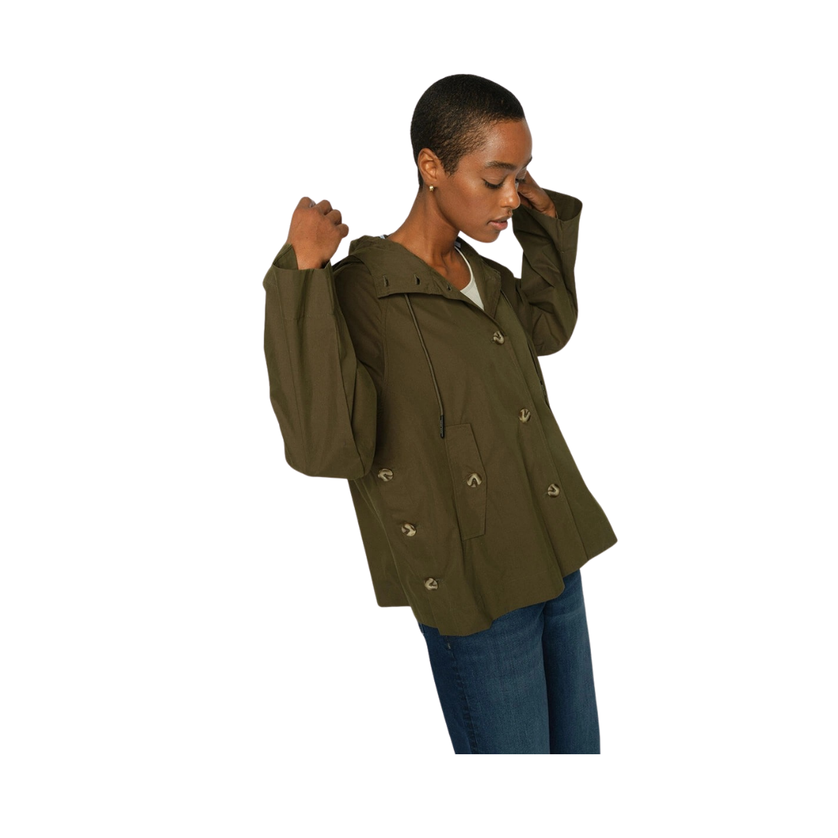 MMSheena Short Jacket - Olive Night