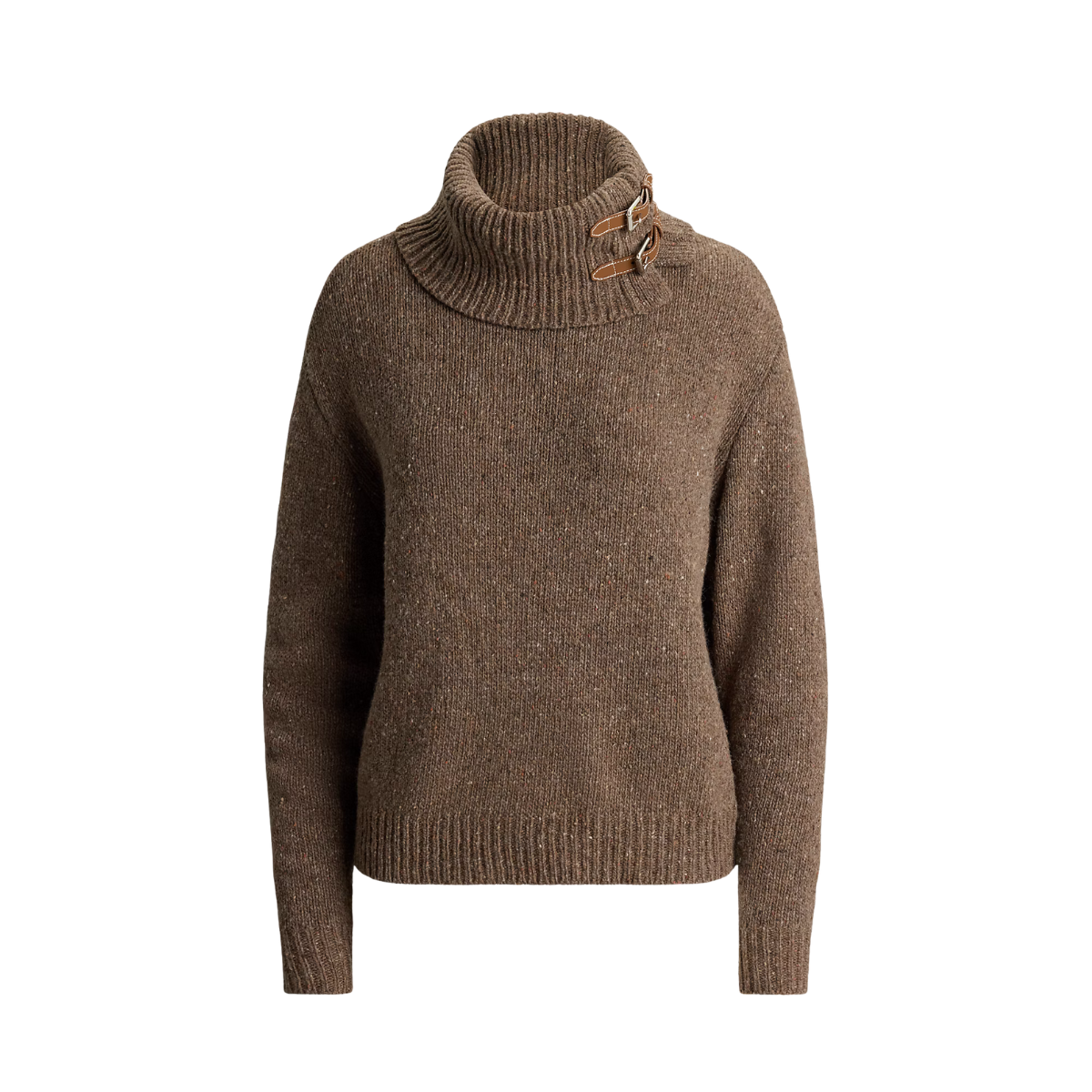 Lakiat Pullover - Taupe Brown Heather Donegal