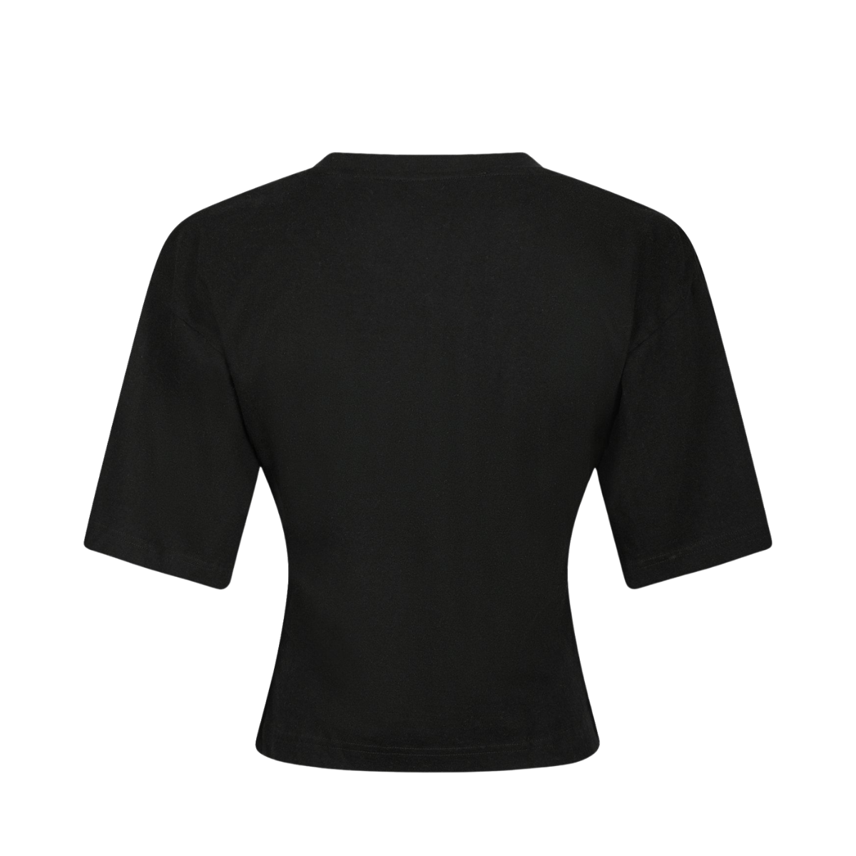 Asha Boxy Tee - Black