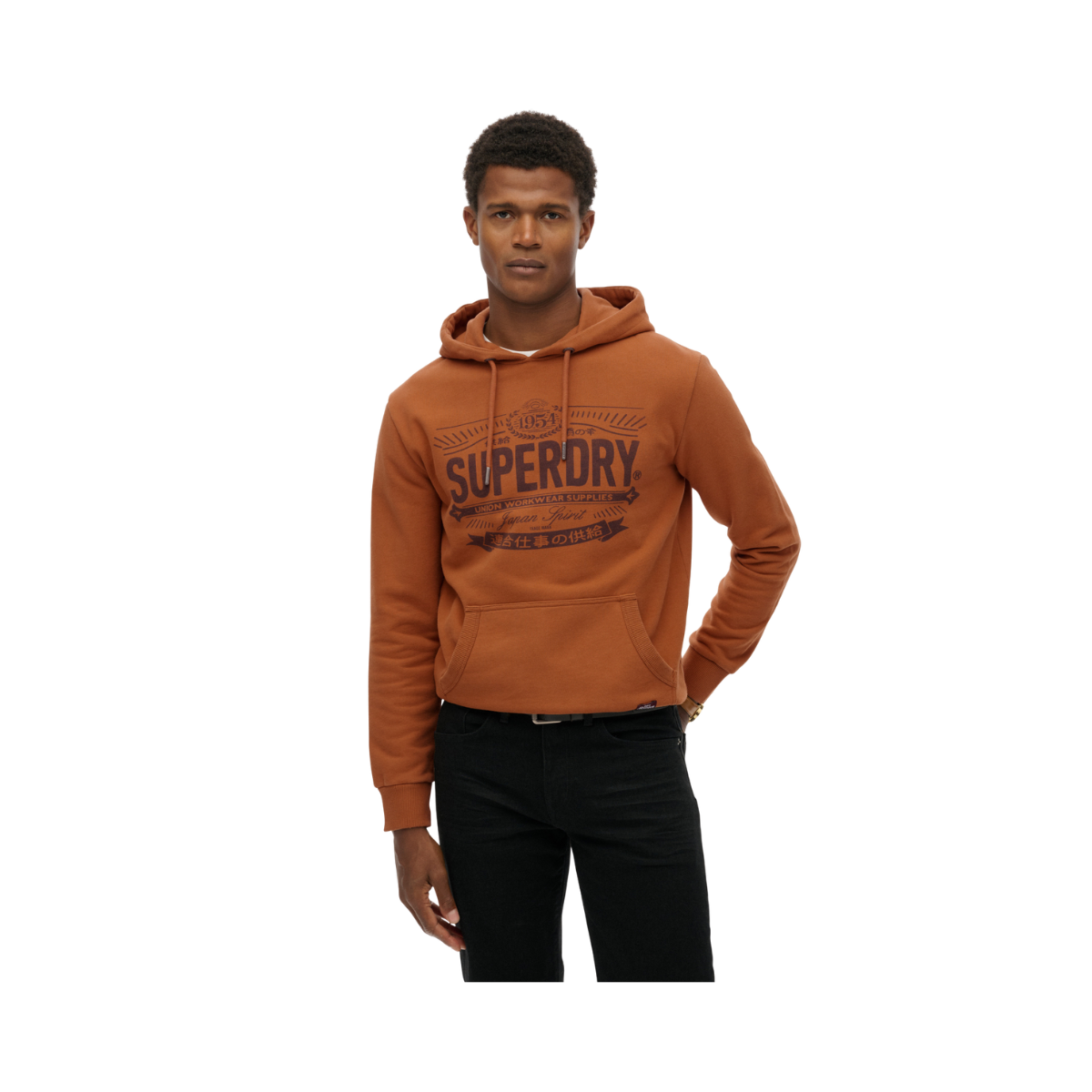 Heritage Brand Relaxed Hood - Caramel Café