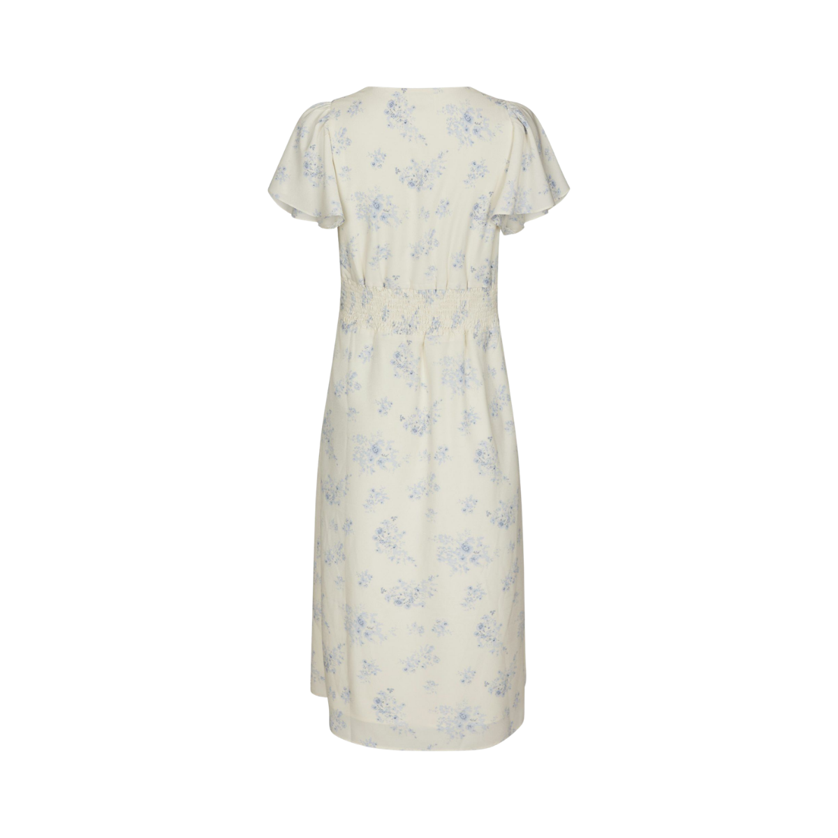 Eleni Delicate Flower Dress - Creme