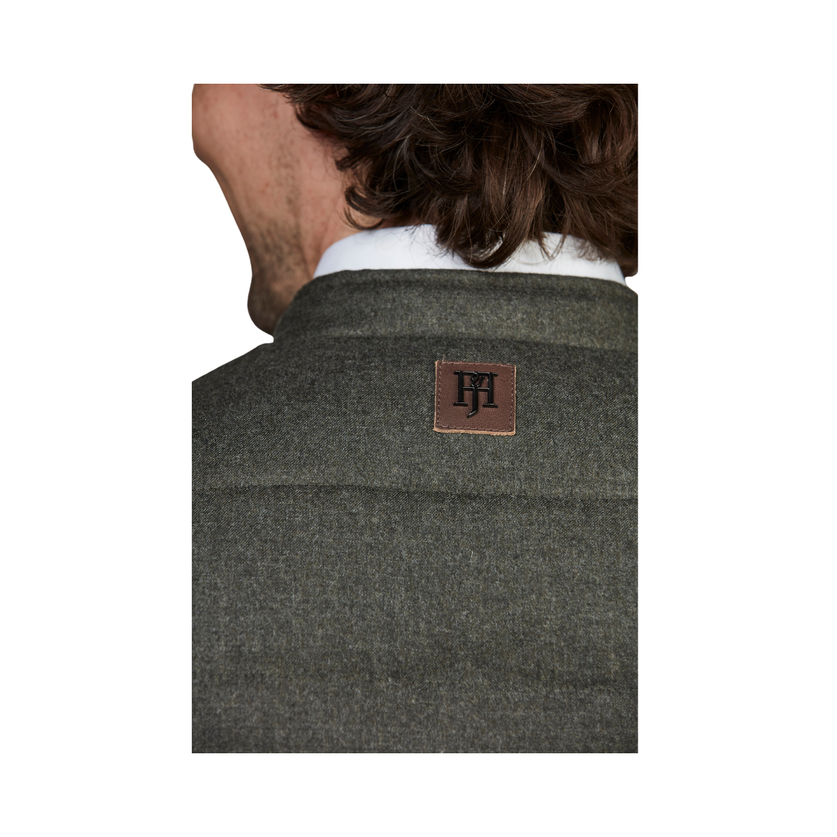 Lt Down Supersonic Wool Vest - Moss Green