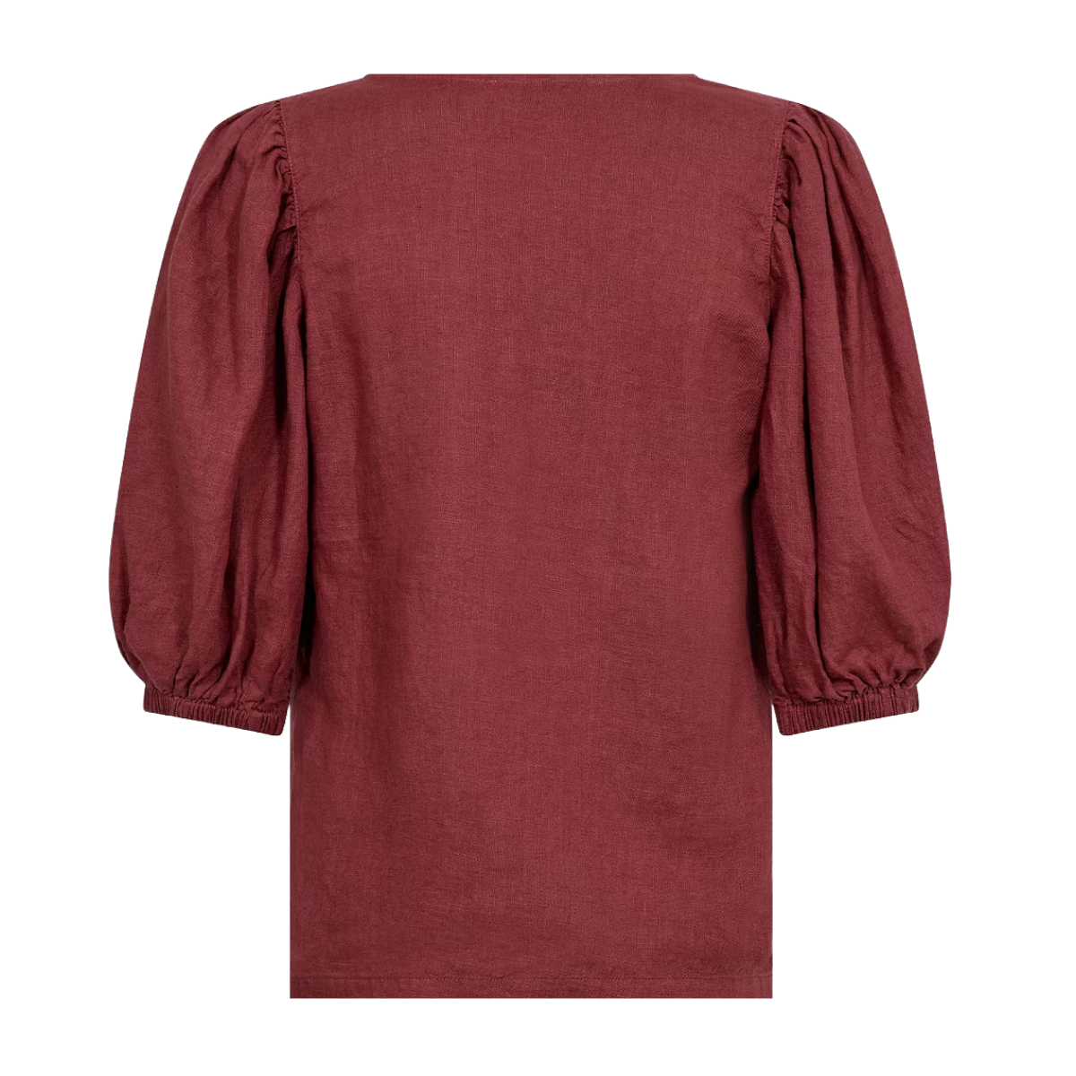 MMTaissa Linen Blouse - Red