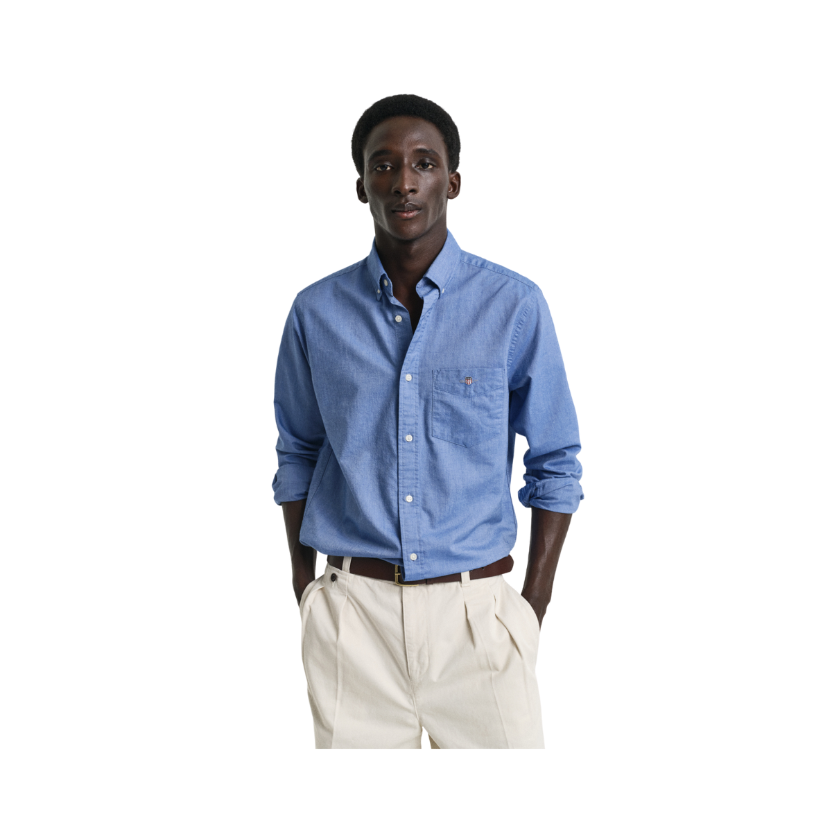 Reg Classic Oxford Shirt - Rich Blue