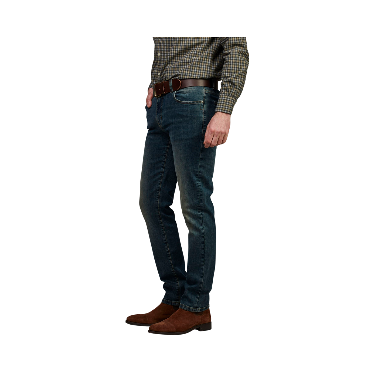 5-Pkt Cape Town Denim Tinted - Blue