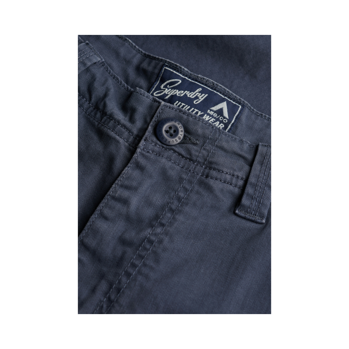 Utility Chino Short - Baltic Blue